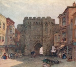 In der High Street, Southampton von William Callow