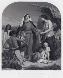 Die Almosentaten der Dorcas von William Charles Thomas (after) Dobson