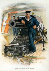 Königliche Marineartillerie-Freiwillige von William Christian Symons