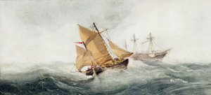Annäherung an das Wrack, 1837