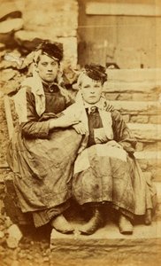 Arbeiter der Tredegar Eisenwerke, Wales von William Clayton