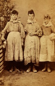 Arbeiter aus den Tredegar Eisenwerken, Wales von William Clayton