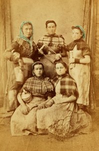 Arbeiter aus den Tredegar Eisenwerken, Wales von William Clayton