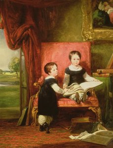 Lord Charles und Lord Thomas Pelham Clinton von William Collins
