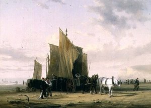 An der Küste von Yarmouth (eines von einem Paar)