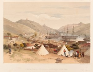 ?Balaklawa mit Blick auf das Meer?, 1855 von William Crimea Simpson