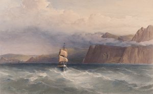 Kap Aiya. Blick nach Norden in Richtung Balaklawa von William Crimea Simpson