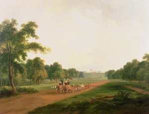 Eine Jagdgesellschaft in Indien von William Daniell