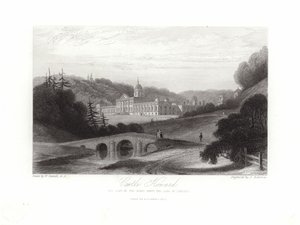 Schloss Howard von William Daniell