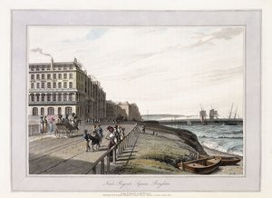 In der Nähe des Regents Square, Brighton, ca. 1814-1825