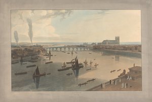 Tafel VI: London, Westminster Bridge und die Abtei