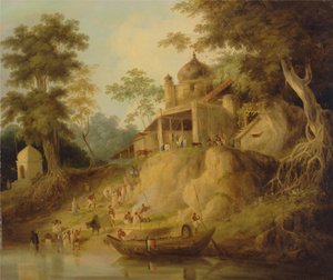 Die Ufer des Ganges