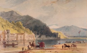Der Hurduwar - wo der Ganges in die Ebenen von Hindoostan eintritt von William Daniell