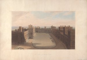 Der Innenhof, Windsor Castle - Blick vom Rundturm, Windsor Castle