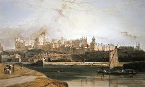 Schloss Windsor von William Daniell
