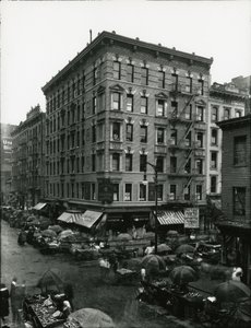 Ludlow Street an der Hester Street, Lower East Side, ca. 1910-21
