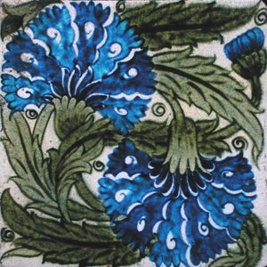 Fliesen mit Blumendesign von William de Morgan