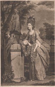Elizabeth, Gräfin von Derby von William Dickinson