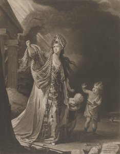 Mrs. Yates in der Rolle der Medea