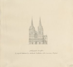 Lichfield Kathedrale - Westfassade