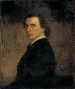 Porträt des Künstlers, 23 Jahre alt, ca. 1860