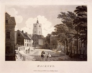 Gesamtansicht von Hackney, London, 1791