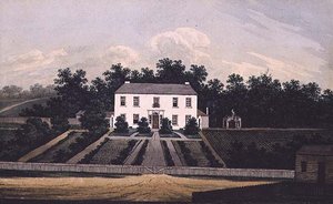 Regierungsgebäude, Parramatta, New South Wales, 1805 von William Evans