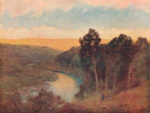 Nachmittagssonne auf den Galloway Hills, ca. 1893 von William Eyre Walker