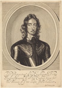 Lord Thomas Fairfax von William Faithorne after Robert Walker