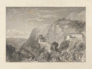 Berg Libanon und das Kloster St. Antonio von William Finden