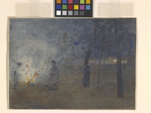 Brennende Blätter von William Forsyth