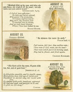 Seite aus dem Bibel-Emblem-Jubiläumsbuch von William Foster