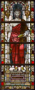 Fenster mit Darstellung von Apelles