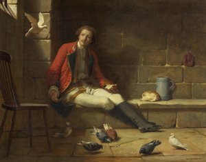 Der Gefangene und seine Gäste von William Frederick Yeames