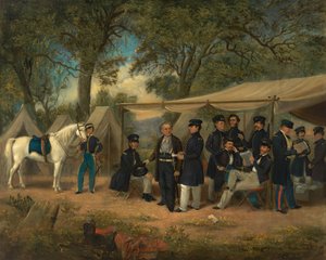 Zachary Taylor bei Walnut Springs, 1847 von William Garl Browne