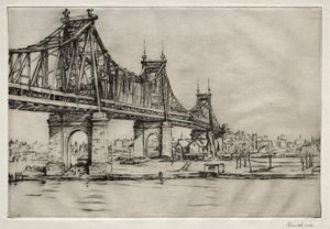 Queensboro-Brücke, New York von William George Reindel