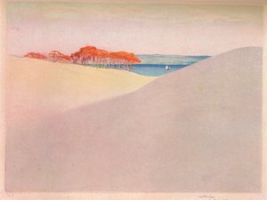 Sanddünen, Dänemark, um 1917