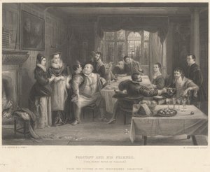 Falstaff und seine Freunde von William Greatbach