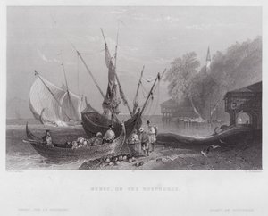Bebec, am Bosporus (Stich) von William H. Bartlett