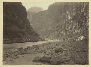 Colorado River, Mündung des Kanab Wash, Blick nach Westen