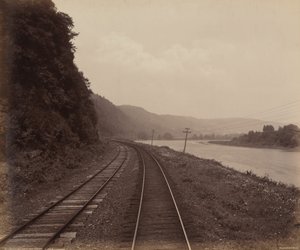 Hemlock Run Curve, in der Nähe von Towanda von William H. Rau