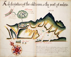 Beschreibung der Altstadt und des Hafens von Realejo von William Hack