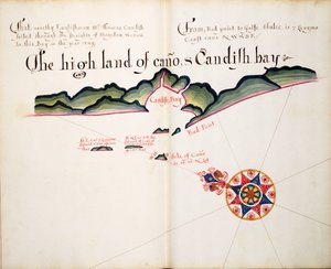 Das Hochland von Cano und Candish Bay von William Hack