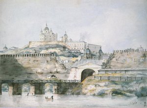 Blick auf die Stadt Smolensk, 1787