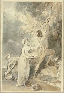 Herbstnüsse sammeln von William Hamilton
