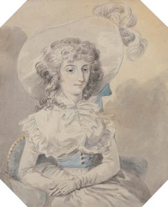 Fräulein Charlotte Sandby von William Hamilton