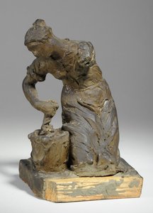 Modell für eine Figur einer Wäscherin von William Hamo Thornycroft