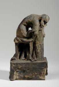 Maquette für die Figur der Trauer von William Hamo Thornycroft