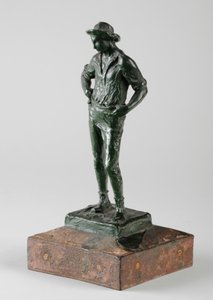 Der Mäher, ca. 1884 von William Hamo Thornycroft