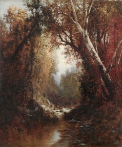 Herbstszene in den Adirondacks, 1877 von William Hart